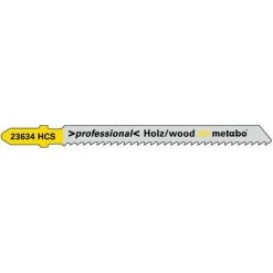 METABO 623691000 - En Emble De 25 Feuille De Boi Dur Et Mou Coupe Propre 3-30mm HCS 74mm
