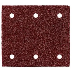 METABO 625623000 - Feuille De Ponçage Profe Ionnelle Perforée Crochet En Boi Et En Métal Velcro Grain X103mm P120 115