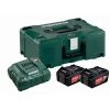 Pack énergie 18V METABO 2 Batt. 4,0 Ah Li-Power + Charg. ASC 55 + Coffret MetaBox - 685064000 -Metabo Soldes 35206803 1