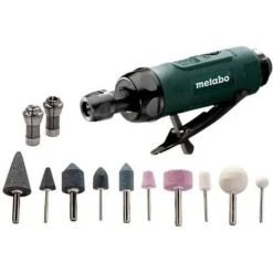 METABO Meuleuse Droite à Air Comprimé Ø6mm DG25 Set - 604116500