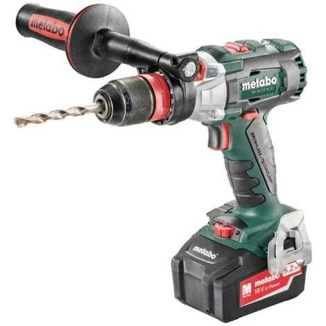 Metabo SB18LTXBLQI 18V 2x5.2Ah Li-Ion Brushless Combi Drill Kit 3 Metabo SB18LTXBLQI 18V 2x5.2Ah Li-Ion Brushless Combi Drill Kit
