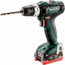 Metabo PowerMaxx SB 12 12v 2x4.0Ah LiHD Combi Hammer Drill In Case