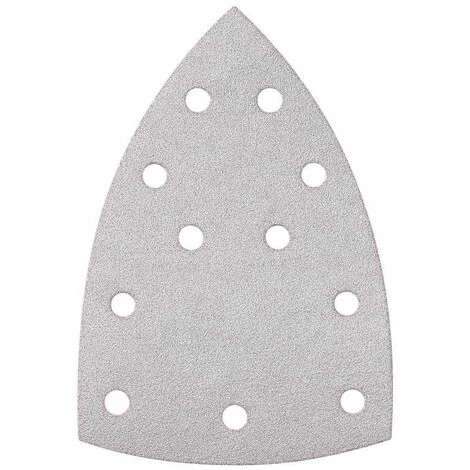 Metabo 10 Feuilles Abrasives Auto-agrippantes 100 X 150 Mm, 11 Trous, 2 Parties, P120, Série « Professional » - 62561500 3 Metabo 10 Feuilles Abrasives Auto-agrippantes 100 X 150 Mm, 11 Trous, 2 Parties, P120, Série « Professional » - 62561500