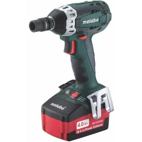 METABO 18V Chocs Sans Fil Conducteur SSW 18 / 2x Batterie 4,0 Ah Dans Le Coffre 3 METABO 18V Chocs Sans Fil Conducteur SSW 18 / 2x Batterie 4,0 Ah Dans Le Coffre