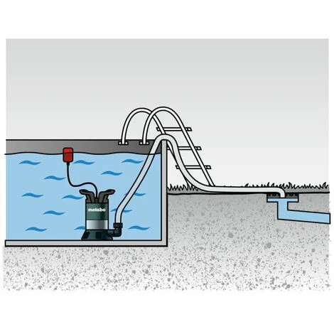 Metabo Immersion Dans L'eau Douce Pompe TP 13000 S / 550 Watt 6 Metabo Immersion Dans L'eau Douce Pompe TP 13000 S / 550 Watt – Image 4