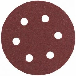 Metabo 25 Feuilles Abrasives Adhésives 80 Mm. P 60. Série Professorale