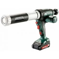 Metabo 18V Pistolet à Calfeutrer Sans Fil KPA 18 LTX 400 / 1x Batterie Li-Ion + SC 30