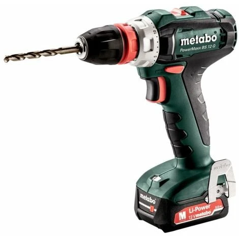 Metabo Perceuses-visseuses Sans-fil 12V POWERMAXX BS 12 Q / 2x Batterie 2,0 Ah Dans Le Coffre 5 Metabo Perceuses-visseuses Sans-fil 12V POWERMAXX BS 12 Q / 2x Batterie 2,0 Ah Dans Le Coffre – Image 3