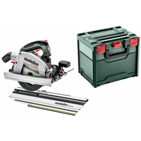 Metabo Jeu De Scie Circulaire De La Batterie 18V KS 18 LTX 66 BL / Sans Batterie Sans Chargeur METABOX 340 + Kappschiene KFS 3 Metabo Jeu De Scie Circulaire De La Batterie 18V KS 18 LTX 66 BL / Sans Batterie Sans Chargeur METABOX 340 + Kappschiene KFS