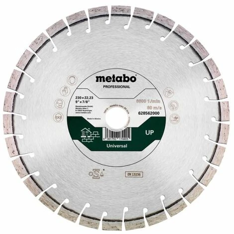Metabo Disque De Coupe Diamant Ø 350x20 UP / Trou 25.4mm 3 Metabo Disque De Coupe Diamant Ø 350x20 UP / Trou 25.4mm