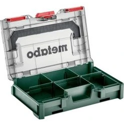Metabo 626896000 MetaBOX 63 XS Boîte à Outils ABS Vert, Transparent