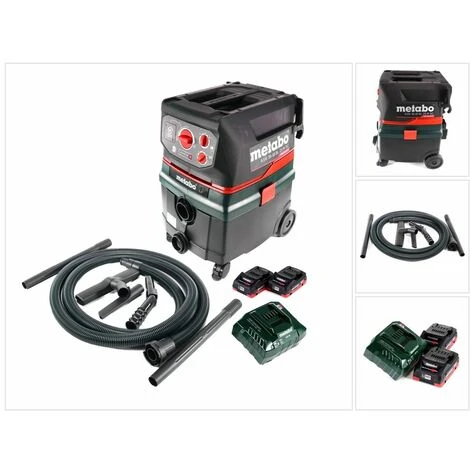 Metabo ASR 36 18 BL 25 M SC 36 V (2x 18 V) Aspirateur Sec/humide Sans Fil 25 L Brushless + 2x Batteries 4.0 Ah + Chargeur 7 Metabo ASR 36 18 BL 25 M SC 36 V (2x 18 V) Aspirateur Sec/humide Sans Fil 25 L Brushless + 2x Batteries 4.0 Ah + Chargeur – Image 5
