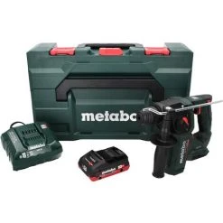 Metabo BH 18 LTX BL 16 Perceuse à Percussion Sans Fil 18 V 1,3 J SDS-plus Brushless + 1x Batterie 4,0 Ah + Chargeur + Coffret MetaBOX 8 Metabo BH 18 LTX BL 16 Perceuse à Percussion Sans Fil 18 V 1,3 J SDS-plus Brushless + 1x Batterie 4,0 Ah + Chargeur + Coffret MetaBOX -Metabo Soldes 48934082 2