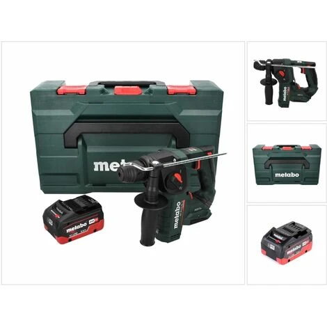 Metabo BH 18 LTX BL 16 Perceuse à Percussion Sans Fil 18 V 1,3 J SDS-plus Brushless + 1x Batterie 5,5 Ah + Coffret MetaBOX - Sans Chargeur 5 Metabo BH 18 LTX BL 16 Perceuse à Percussion Sans Fil 18 V 1,3 J SDS-plus Brushless + 1x Batterie 5,5 Ah + Coffret MetaBOX - Sans Chargeur – Image 3