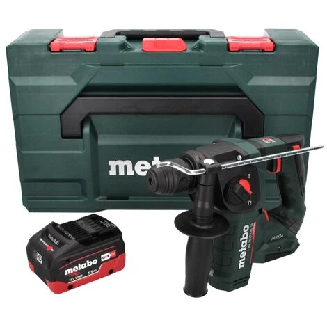 Metabo BH 18 LTX BL 16 Perceuse à Percussion Sans Fil 18 V 1,3 J SDS-plus Brushless + 1x Batterie 5,5 Ah + Coffret MetaBOX - Sans Chargeur 6 Metabo BH 18 LTX BL 16 Perceuse à Percussion Sans Fil 18 V 1,3 J SDS-plus Brushless + 1x Batterie 5,5 Ah + Coffret MetaBOX - Sans Chargeur – Image 4