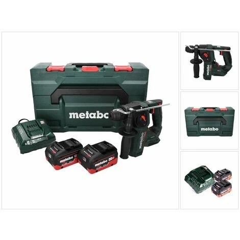 Metabo BH 18 LTX BL 16 Perceuse à Percussion Sans Fil 18 V 1,3 J SDS-plus Brushless + 2x Batteries 5,5 Ah + Chargeur + Coffret MetaBOX 5 Metabo BH 18 LTX BL 16 Perceuse à Percussion Sans Fil 18 V 1,3 J SDS-plus Brushless + 2x Batteries 5,5 Ah + Chargeur + Coffret MetaBOX â Image 3