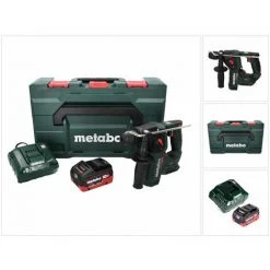 Metabo BH 18 LTX BL 16 Perceuse à Percussion Sans Fil 18 V 1,3 J SDS-plus Brushless + 1x Batterie 5,5 Ah + Chargeur + Coffret MetaBOX -Metabo Soldes 50201083 2