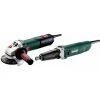Metabo Meuleuse D'angle Ø 125 Mm Ensemble Wev 15-125 Q + Meuleuses Droites G 400 -Metabo Soldes 50420534 1