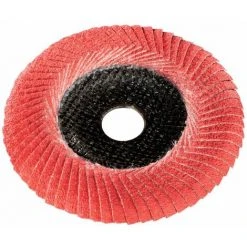 METABO Plaque De Navette à Lattes 125 Mm P 60 CER. Convexe