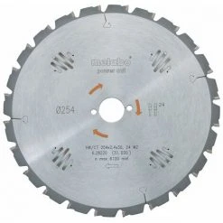 METABO Blade De Scie Circulaire HW / CT 190 X 30 X 2.2 / 1.4. Nombre De Dents