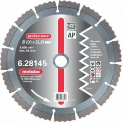 METABO Disque De Coupe Diamant. 350 X 3.2 X 20.0 / 25.4.mm. P