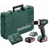 METABO Perceuse De Batterie BS 12 | 2x Batterie 2.0AH + Adaptateur De Batterie LED -Metabo Soldes 51009754 1