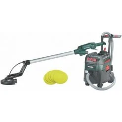 Metabo Machines Filaires En Set LSV 5-225 + ASR 35 L ACP Set, Mallette Souple, Avec 25 Feuilles Abrasives Auto-agrippantes P 120 - 690885000