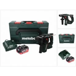 Metabo BH 18 LTX BL 16 Perceuse à Percussion Sans Fil 18 V 1,3 J SDS-plus Brushless + 1x Batterie 8,0 Ah + Chargeur + Coffret MetaBOX -Metabo Soldes 54095514 3