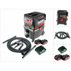 Metabo ASR 36 18 BL 25 M SC 36 V (2x 18 V) Aspirateur Sec/humide 25 L Brushless + 2x Batteries 8.0 Ah + Chargeur -Metabo Soldes 54095517 5