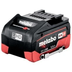 Metabo Batterie LiHD DS, Avec étrier De Sécurité 18V/5,5 Ah - 624990000