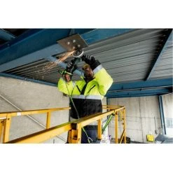 METABO Bouchon D'angle De La Batterie WPB 18 LT BL 11-125 Quick | 2x Batterie 5.5 Ah | Chargeur Rapide ASC 145 -Metabo Soldes 54210232 4