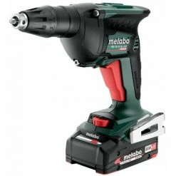 METABO Tournevis De Cloison Sèche Batterie TBS 18 LTX BL 5000 | 2x Batterie 2Ah Li-Power | Chargeur SC 30