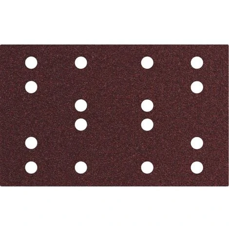 Feuilles De Ponçage 80 X 133 Mm, P 80, 16 Trous, Avec Fixation Auto-agrippante (SRA) Metabo 635192000 3 Feuilles De Ponçage 80 X 133 Mm, P 80, 16 Trous, Avec Fixation Auto-agrippante (SRA) Metabo 635192000