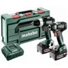 METABO Machines à Batterie Combo Set 2.9.3 18 V | SSW 18 LT 300 BL | BS 18 LT BL | 2x Batterie 5.2 AH | Chargeur Comme -Metabo Soldes 54889766 1