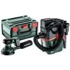 Metabo Set Ponceuse Excentrique Sans Fil SXA 18 LTX 125 BL + Aspirateur Sans Fil AS 18 L PC Compact - 691199000