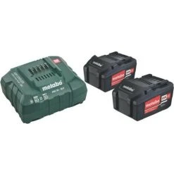 METABO Pack Energie - 2 X 5.2 Ah + Chargeur ASC 30-36