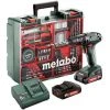 Metabo Perceuse à Percussion Sans Fil SB 18 Set, 18V 2x2Ah Li-Ion, Chargeur SC 30, Coffret, Atelier Mobile - 602245880 -Metabo Soldes 60071130 1