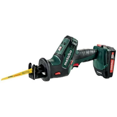 Metabo SSE 18 LTX Compact 602266500 Scie Sabre Sans Fil 2 X 18 V / 2 Ah Li-Ion 3 Metabo SSE 18 LTX Compact 602266500 Scie Sabre Sans Fil 2 X 18 V / 2 Ah Li-Ion