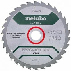 Metabo Lame HW/CT 216x30, 30 WZ22 Pour Scie Circulaire