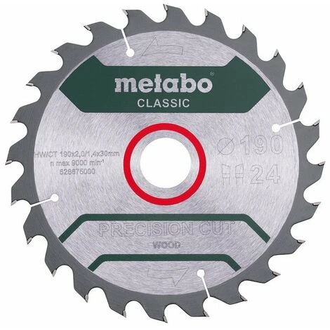 Metabo Lame Pour KS66FS 24 Dents Pour Scie Circulaire 3 Metabo Lame Pour KS66FS 24 Dents Pour Scie Circulaire