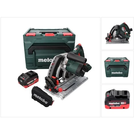 Metabo KT 18 LTX 66 BL Scie Circulaire Plongeante Sans Fil 18 V 165 Mm + 1x Batterie 5,5 Ah + Coffret MetaBOX - Sans Chargeur 7 Metabo KT 18 LTX 66 BL Scie Circulaire Plongeante Sans Fil 18 V 165 Mm + 1x Batterie 5,5 Ah + Coffret MetaBOX - Sans Chargeur â Image 5