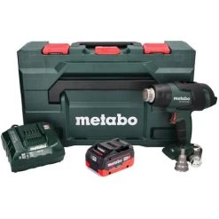 Metabo HG 18 LTX 500 Souffleur D'air Chaud Sans Fil 18 V 300 - 500 ° C + 1x Batterie 8.0 Ah + Chargeur + Coffret MetaBox -Metabo Soldes 62132553 4