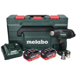 Metabo HG 18 LTX 500 Souffleur D'air Chaud Sans Fil 18 V 300 - 500 ° C + 2x Batteries 8.0 Ah + Chargeur + Coffret MetaBox 10 Metabo HG 18 LTX 500 Souffleur D'air Chaud Sans Fil 18 V 300 - 500 ° C + 2x Batteries 8.0 Ah + Chargeur + Coffret MetaBox -Metabo Soldes 62946465 4