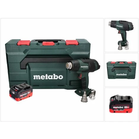 Metabo HG 18 LTX 500 Souffleur D'air Chaud Sans Fil 18 V 300 - 500 ° C + 1x Batterie 8.0 Ah + Coffret MetaBox - Sans Chargeur 7 Metabo HG 18 LTX 500 Souffleur D'air Chaud Sans Fil 18 V 300 - 500 ° C + 1x Batterie 8.0 Ah + Coffret MetaBox - Sans Chargeur – Image 5