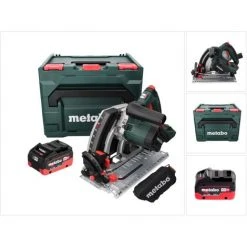 Metabo KT 18 LTX 66 BL Scie Circulaire Plongeante Sans Fil 18 V 165 Mm + 1x Batterie 8.0 Ah + Coffret MetaBOX - Sans Chargeur -Metabo Soldes 62950894 5