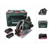 Metabo KT 18 LTX 66 BL Scie Circulaire Plongeante Sans Fil 18 V 165 Mm + 1x Batterie 4.0 Ah + Coffret MetaBOX - Sans Chargeur -Metabo Soldes 62952242 1