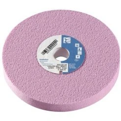 Metabo Meule 200 X 25 X 32 Mm, 80J, Corindon Supérieur, Pour Touret à Meuler - 629077000