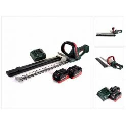 Metabo AHS 18-55 V Taille-haie Sans Fil 18V - 53cm + 2x Batteries 5,5Ah + Chargeur