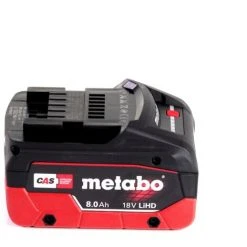 Metabo 2x Batteries 8,0 Ah 18V LiHD (625369000) -Metabo Soldes 68957082 4