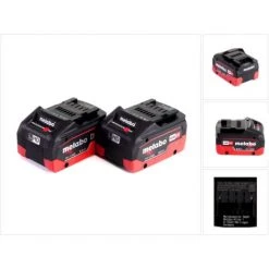 Metabo 2x Batteries 8,0 Ah 18V LiHD (625369000) -Metabo Soldes 68957082 5